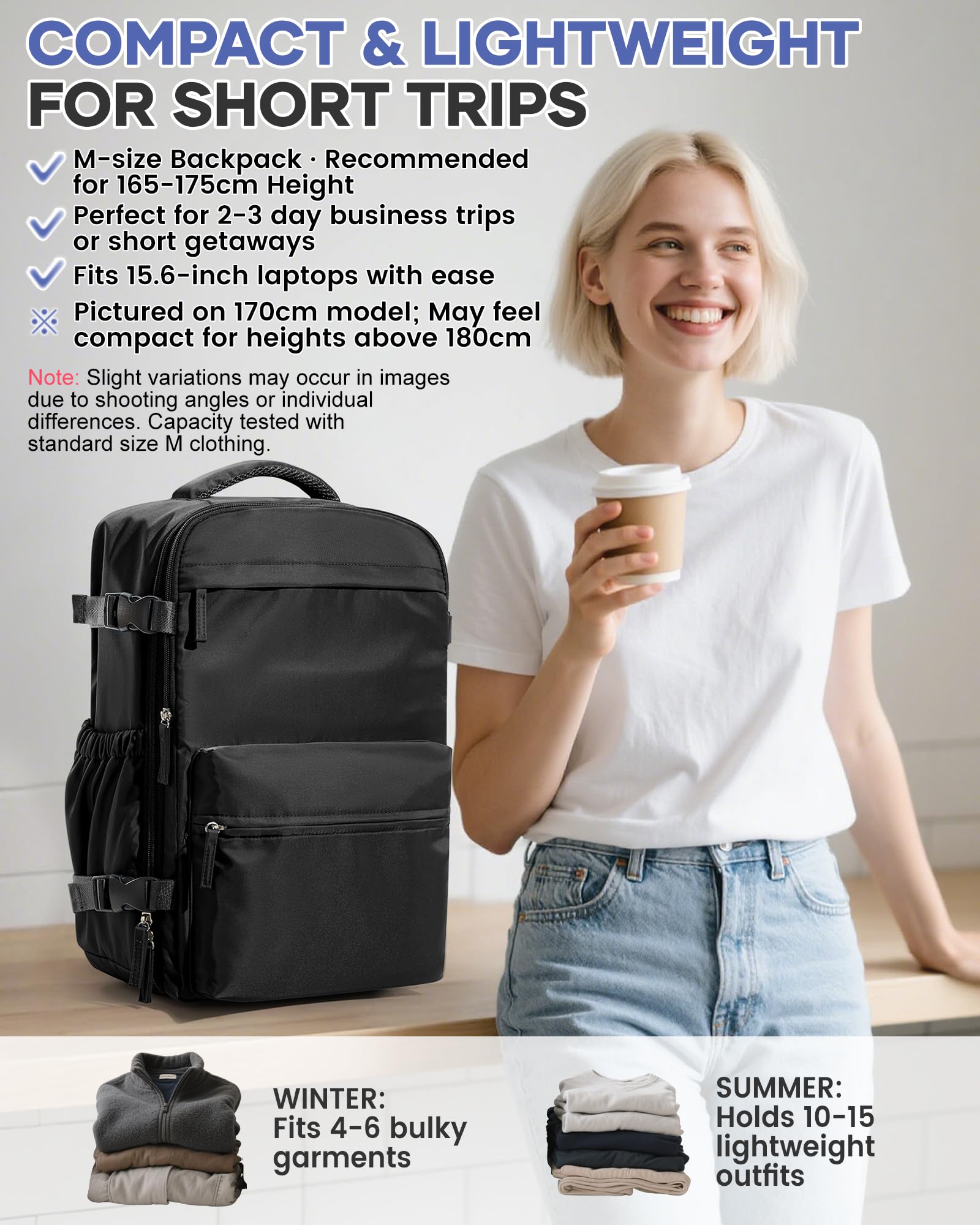 Vacuum Travel Backpack with Pump Women Personal Item Carry on Vacpack Backpacks Flight Approved 18x14x8 inches Men Laptop Waterproof Work Compression bags Casual Daypack Black Vacuum seal backpack
