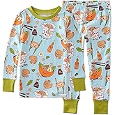 Butterblu boys Zen Snug-fit 2-piece Pajamas 100% Organic Cotton Long Sleeve for Boys