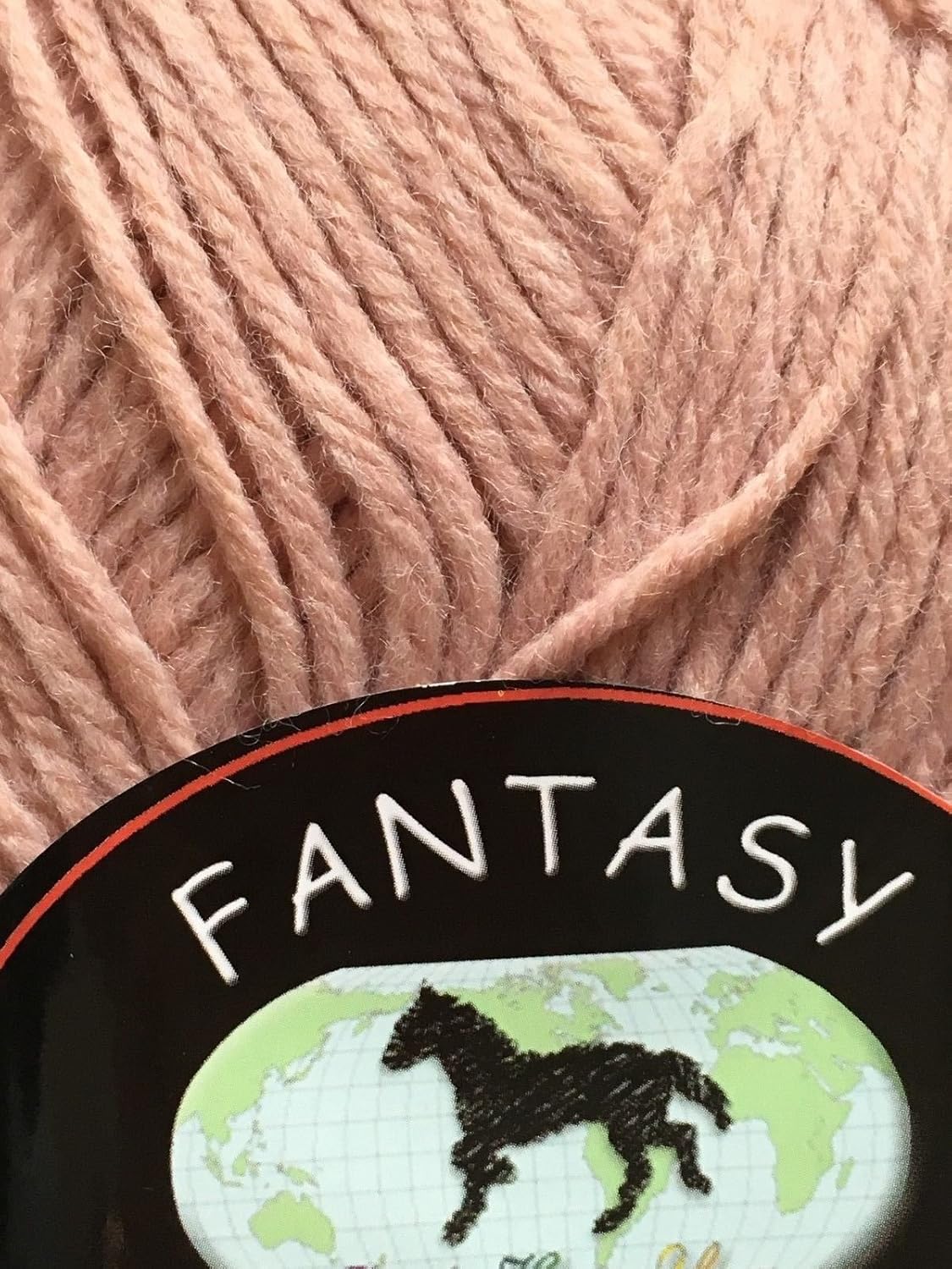 Dark Horse Yarns Fantasy 85 Dusty Rose Nylon Acrylic Yarn