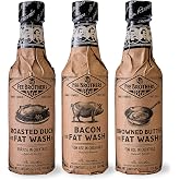 Fee Brothers Fat Wash Variety Gift Pack, 5 fl oz (Pack of 3) | Ready to Use Cocktail Ingredient for Instant Fat Washed Spirit