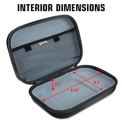 USA Gear Toiletry Travel Bag Organizer Kit with Customizable Storage  Pockets Protective Hard Shell Perfect f