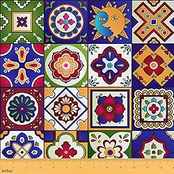Boho Talavera Upholstery Fabric by The Yard