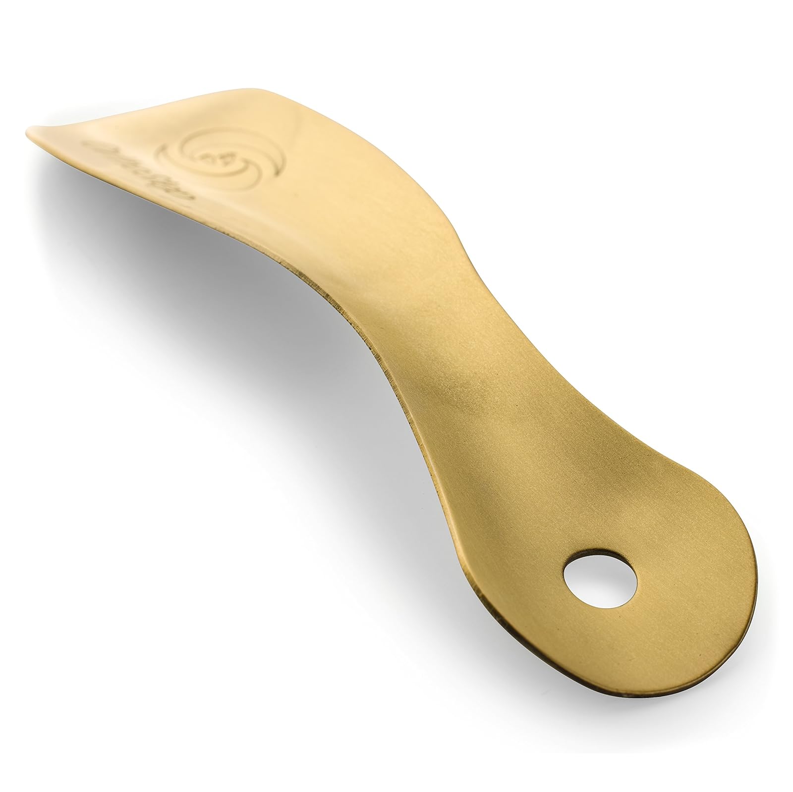 OrthoStep Metal Shoe Horn 7.5 inch ( Antique Brushed Brass
