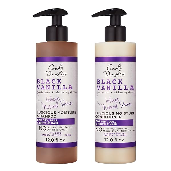 CAROL’S DAUGHTER BLACK VANILLA SULFATE FREE SHAMPOO AND...