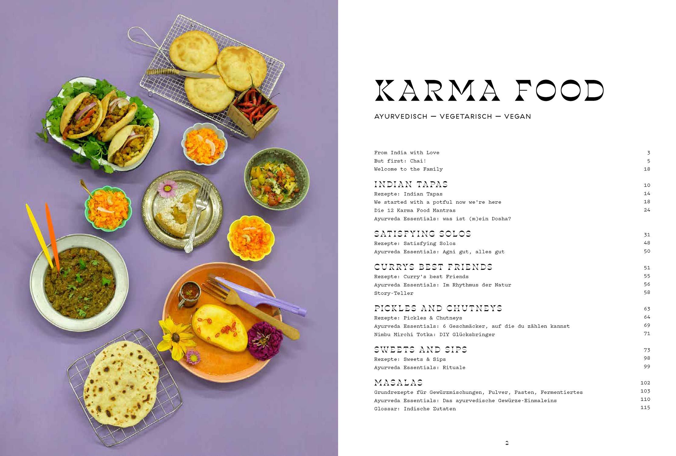 Karma Food Ayurvedisch Vegetarisch Vegan Raihmann Adi Simone 9783710603990 Amazon Com Books 