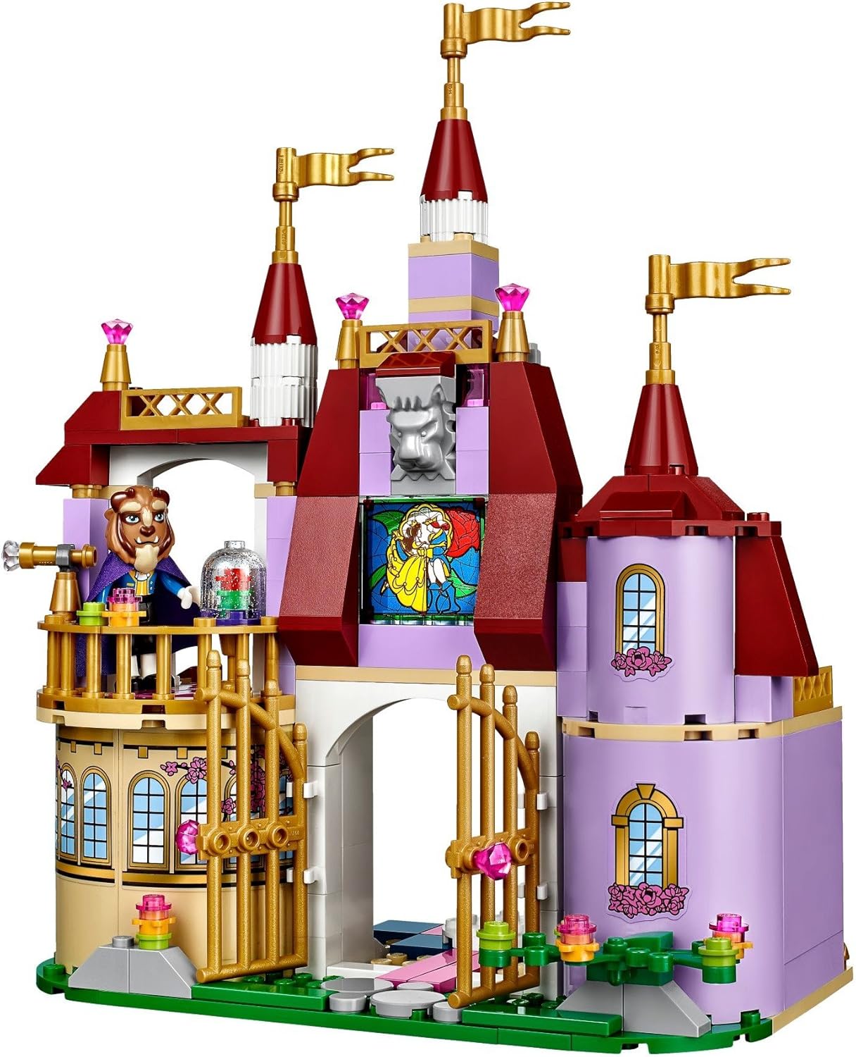 lego disney princess belle's enchanted castle