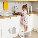 Tilhumt Montessori Toddler Table Chair Set, 3 Adjustable Heights, Safe Design view 4