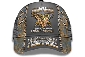 V VIBEPY Veteran Cap, Vietnam Veteran Cap, Veteran Gift, Soldier Cap, Veteran Day Gift, Veteran Cap, Veteran Hat