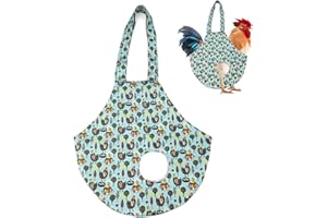 BOXOB Chicken Holder Bag, 24.8x14.76in Waterproof Hen Carrier Hand Bag with Handle Chicken Carry Sling Farm Supplies for Poul