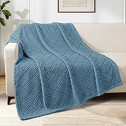 Whale Flotilla Fuzzy Fleece Throw Blanket for