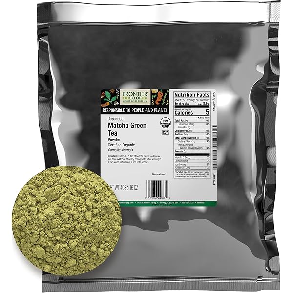 Amazon.com: Frontier Bulk Citrus Matcha Green Tea Blend, Organic