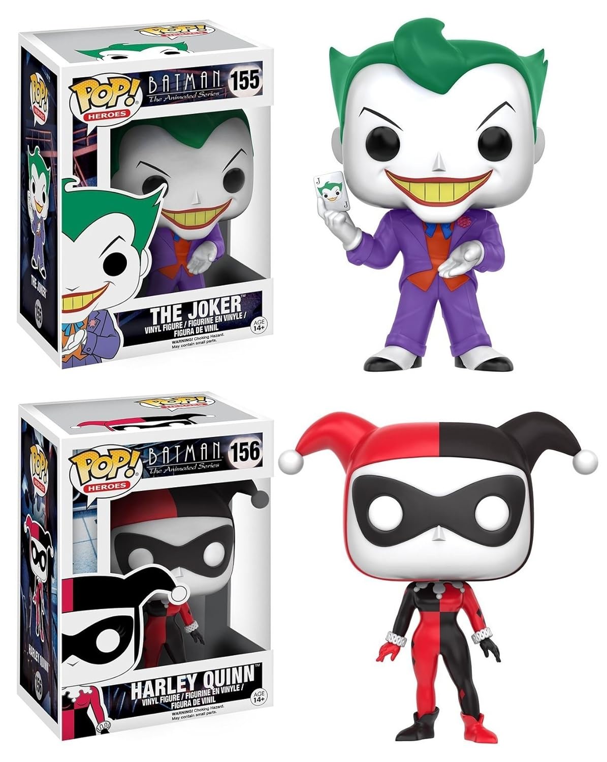 Funko POP! Batman The Animated Series The Joker + Harley Quinn Vinyl