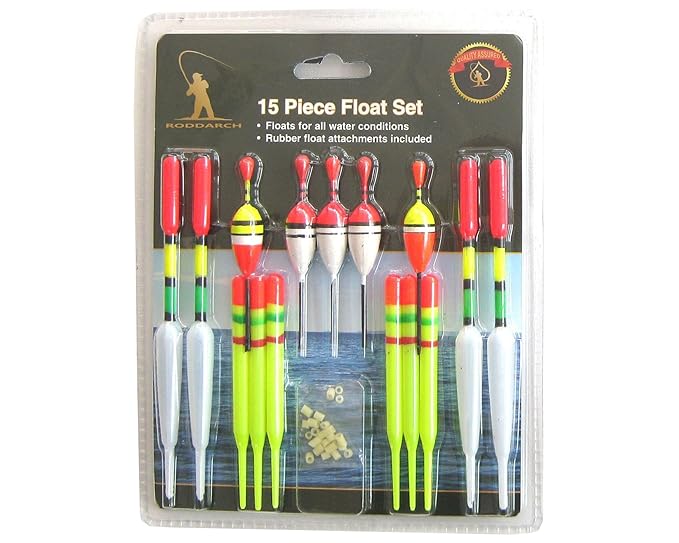 15 Piece Assorted Coarse Fishing Float Set Selection Kit Amazon.co.uk
