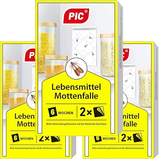 Pic Trampa Para Polillas De Alimentos 6 Unidades Amazon Es