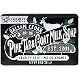 Legend's Creek Farm Goat Milk Soap - Triple Milled Moisturizing Soap Bar for Hands and Body - 9 Oz Creamy Lather, Nourishing, Natural Soap for Sensitive Skin (Balsam Cedar & Pine Tar, Pack of 1)