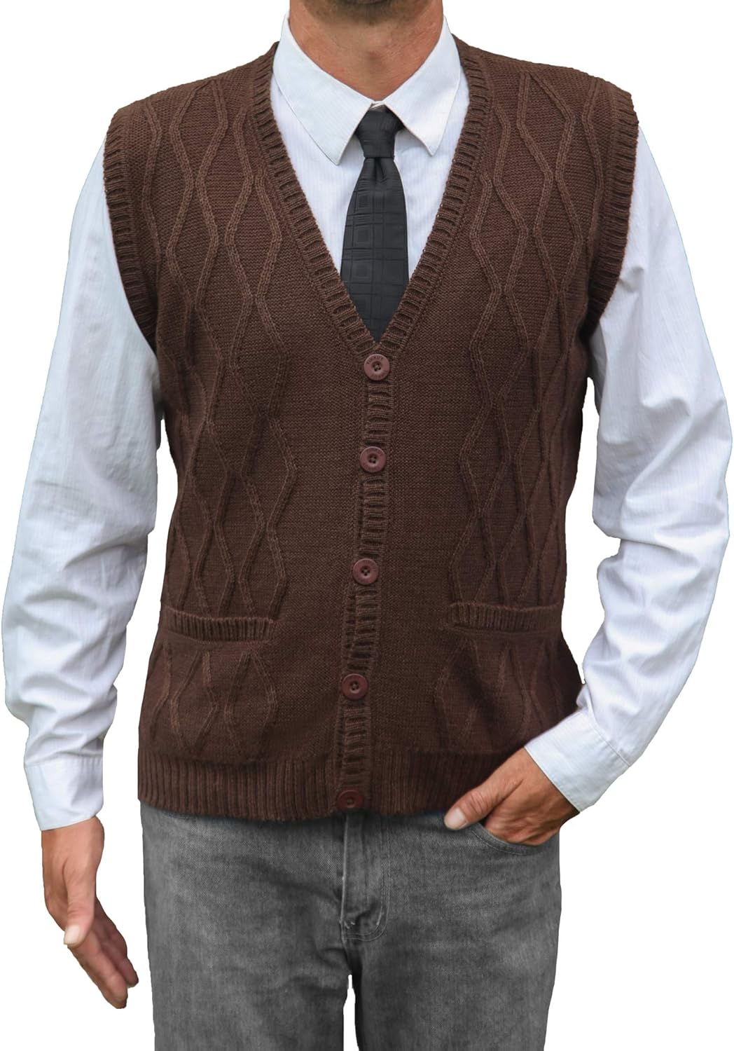 sweater vest cardigan
