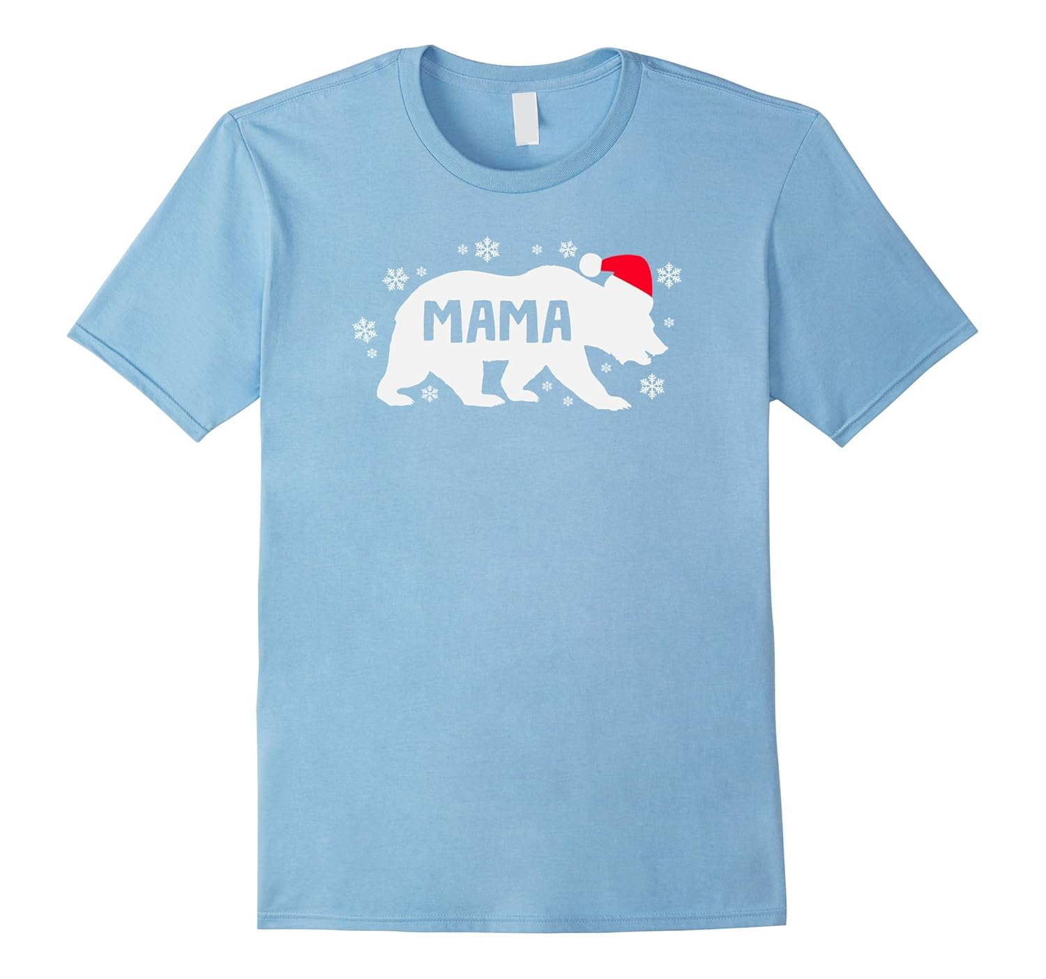 Christmas Bear Mother Family Shirt for Mom Mama Parent Tee-ANZ