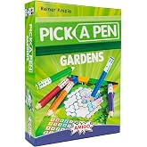 Amigo Games Pick a Pen Gardens &ndash; Highly Innovative Roll &amp; Write Dice Game &ndash; Score Points by Filling in Your Garden with The Same Color &ndash; Perfect for Family Game Night &ndash; Kids &amp; Adults Ages 8+