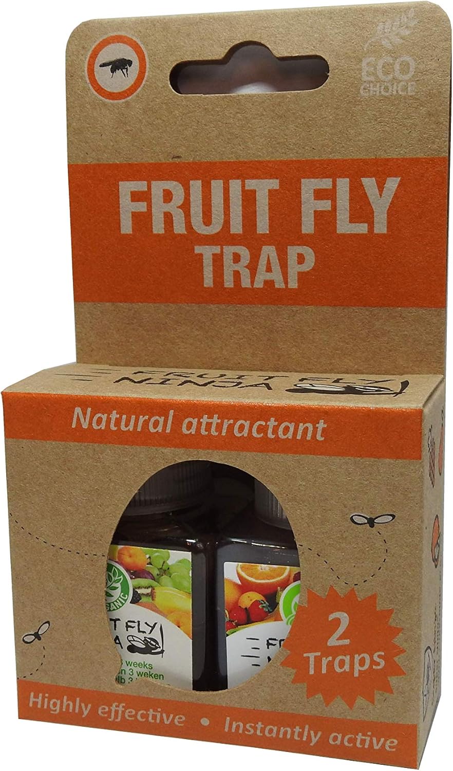 Fruit Fly Ninja 2pack Fruit Fly Trap (2 Traps Included) BigaMart