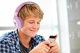 Lexibook Disney Stitch 2 in 1 Wireless Wired Headphones Pink HPBT010D1 view 4