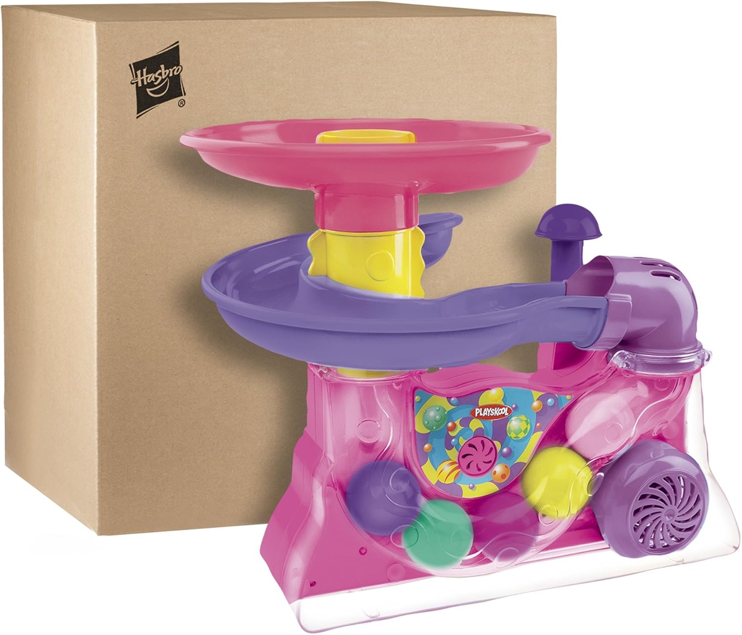 playskool elefun poppin park pink ball popper