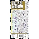 Streetwise Amsterdam Map: Laminated City Center Street Map of Amsterdam, Netherlands (Michelin Streetwise Maps)