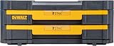 DeWalt DWST1-70706 T-Stak IV Tool Storage Box with 2 Shallow Drawers view 3