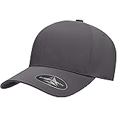 Flexfit Men's one_Size Delta Seamless Cap, Dark Grey, Small-Medium