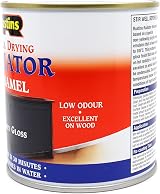 Rustins Quick Dry Radiator Enamel Gloss Grey 500ml - Heat Resistant Finish view 3