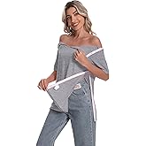 Post Shoulder Surgery Shirt for Women Short Sleeve V Neck Rotator Cuff Broken Arm Recovery Must Haves Clothing Comfy Shirts