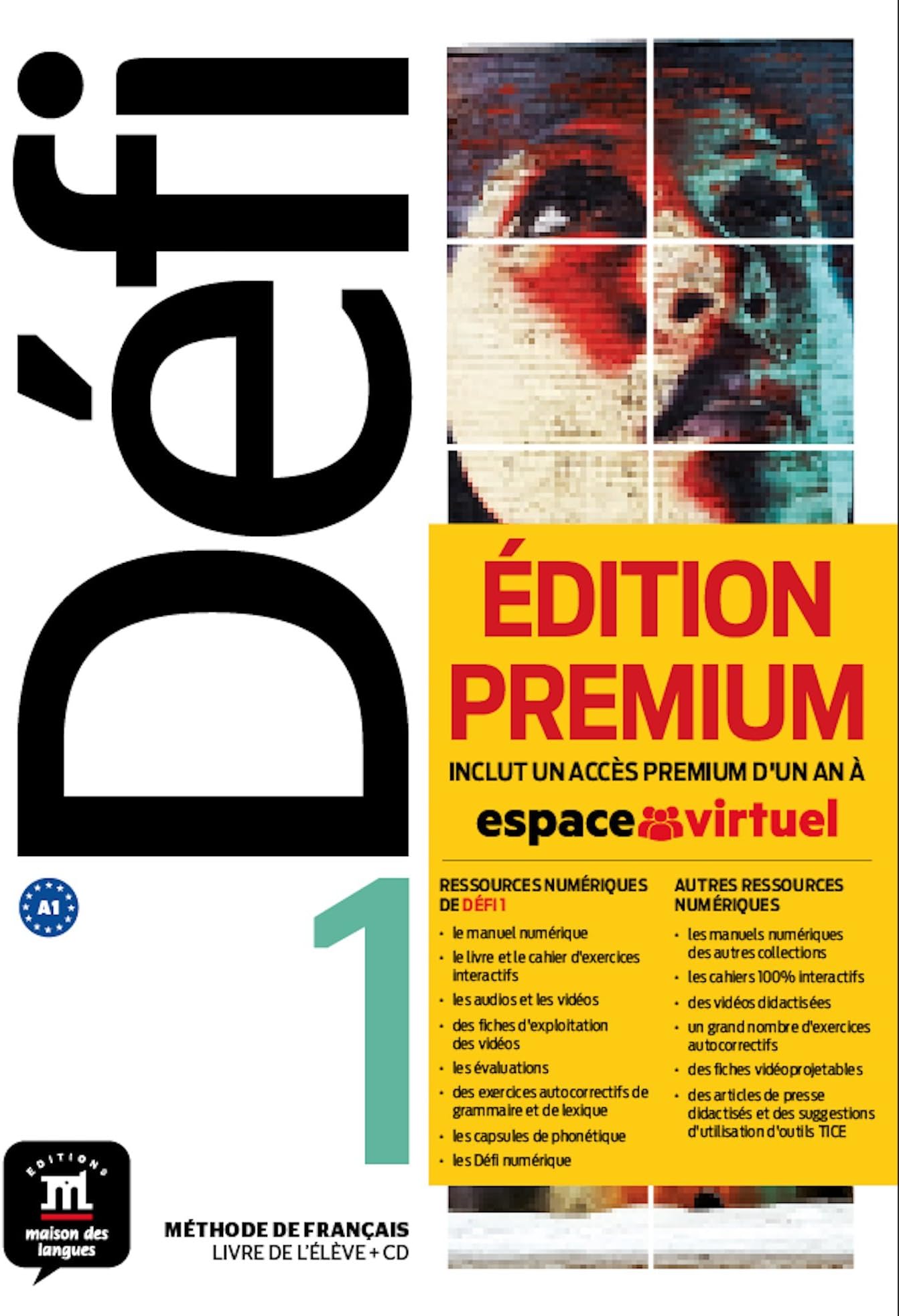 Defi: Livre de l'eleve 1 (A1) + fichiers MP3 - EDITION PREMIUM (Défi, 1)