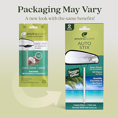 Enviroscent Non-toxic Car Air Freshener Safe And Non-toxic Car