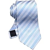 Ctskyte Men's Stripe Ties Classic Checkered Casual Formal Business Neckties 3.15"