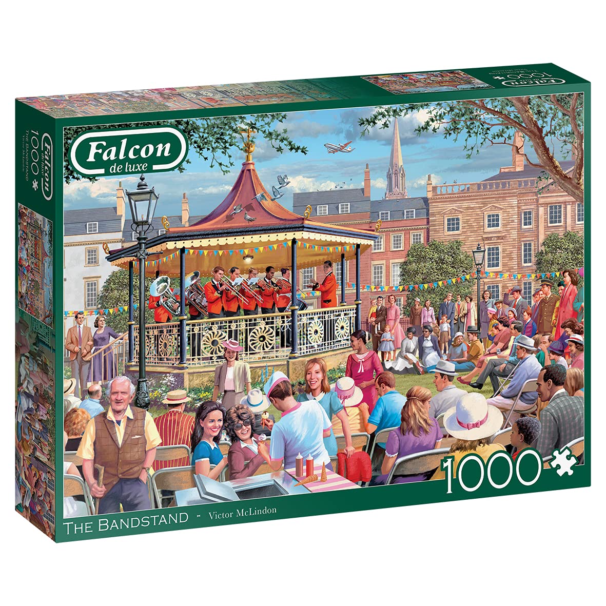 Jumbo, Falcon de luxe - The Bandstand, Jigsaw Puzzles for Adults, 1,000 piece