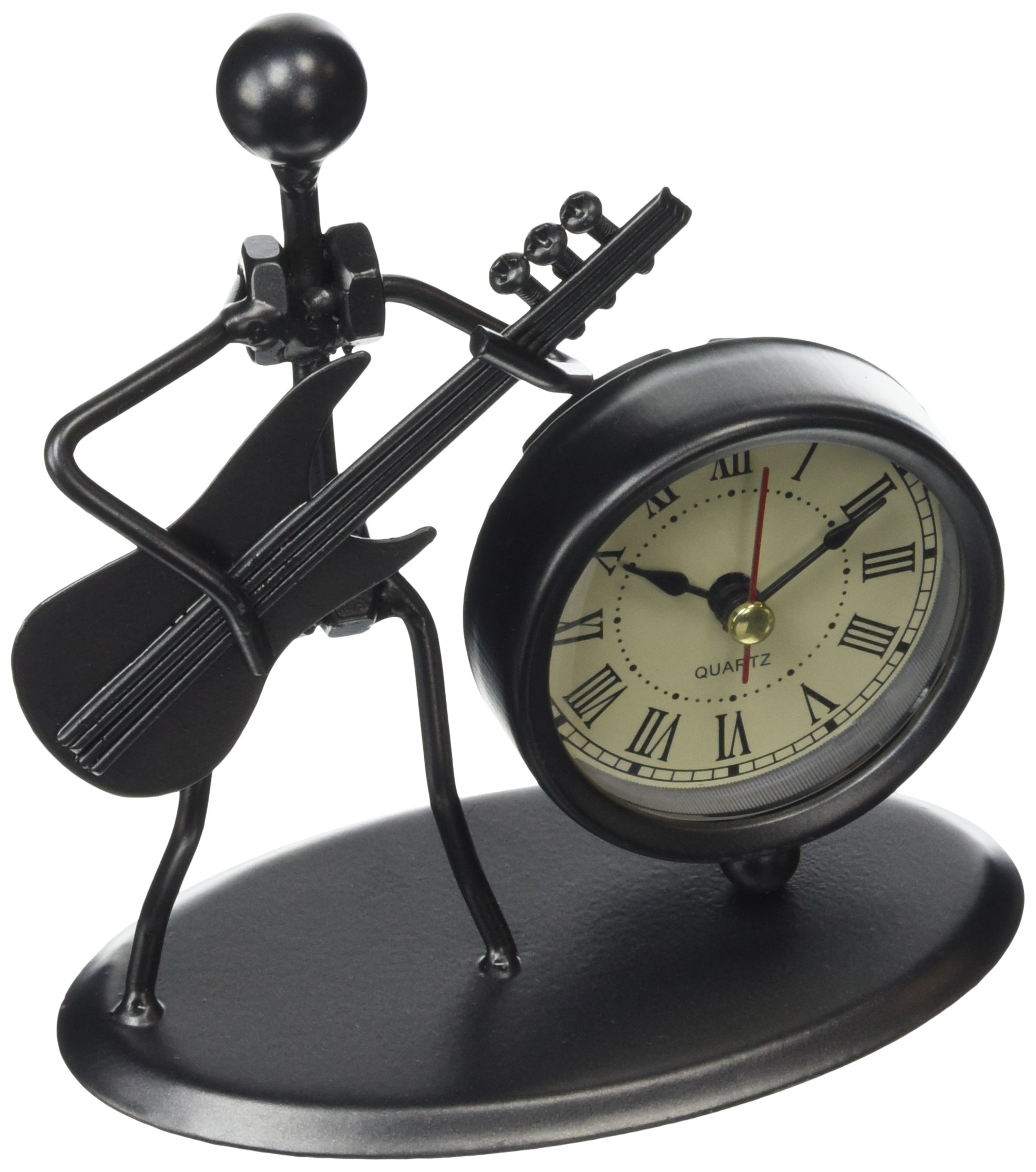 GEWA Skulptur mit Uhr Gitarre