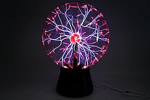 12-Inch Plasma Ball，Large Plasma Ball，Plasma Disc Plasma Globe,for Party, Decorations, Prop, Home，Science and Education, Muse