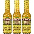 Eaton's Jamaican Scotch Bonnet Pepper Sauce - Sweet, Spicy, Flavorful Hot Sauce - Use as Glaze for Chicken Wings - Condiment for Sausages and Burgers - Hot Peppers Sauce with Jerk Cooking Recipe eBook