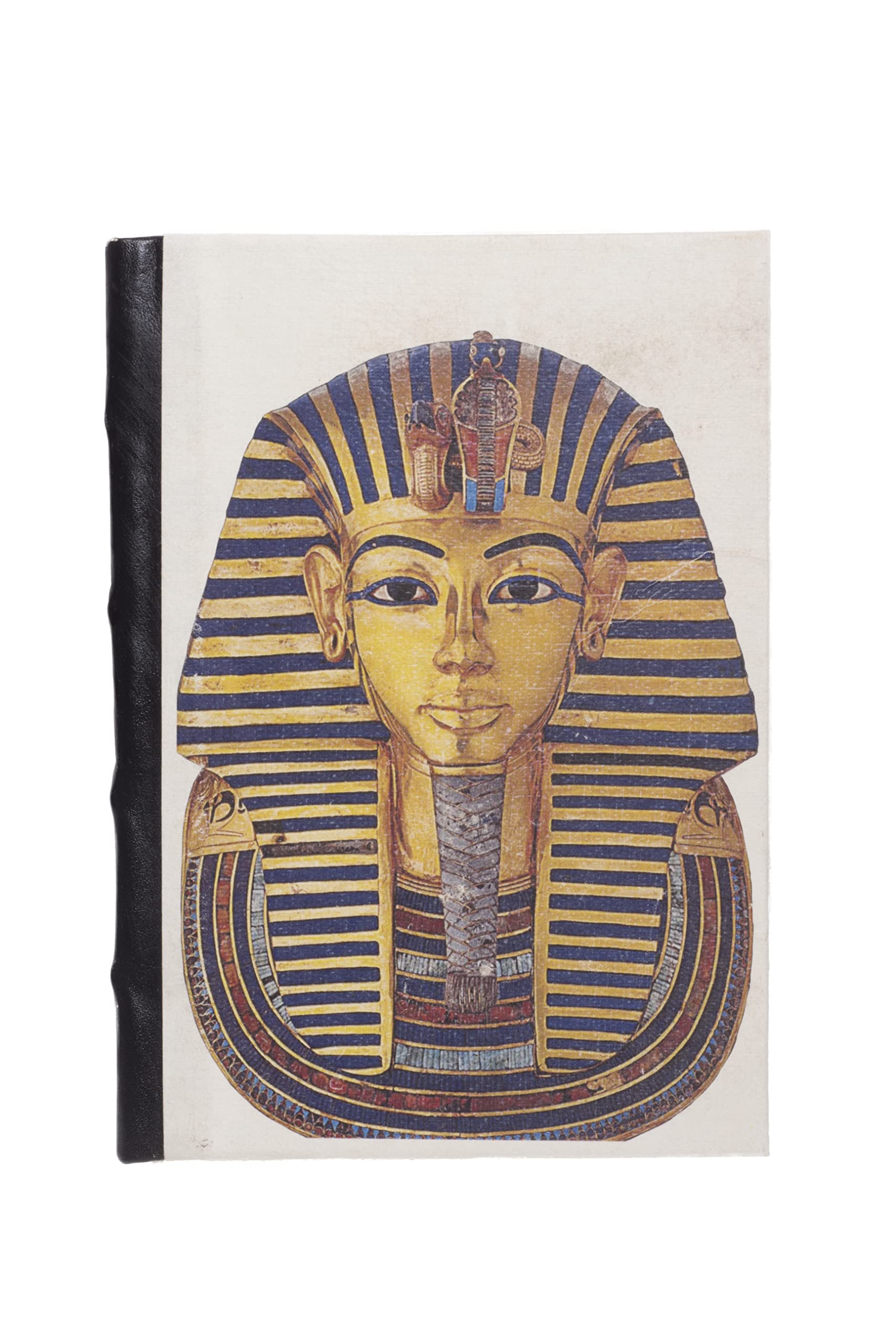 De Kulture Handmade Pharaoh Artwork Eco-Friendly Task Planner Acid Free Paper, Genuine Leather Spine, Ideal Daily Diary for Personal & Office Use - Best Gift For Men Women, 125 GSM 176 Pages