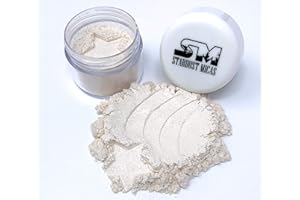 Stardust Micas Pigment Powder Cosmetic Grade Colorant for Makeup, Soap Making, Epoxy Resin, DIY Crafting Projects, Bright True Colors Stable Mica Batch Consistency (10 Gram Jar, Pearl Violet)