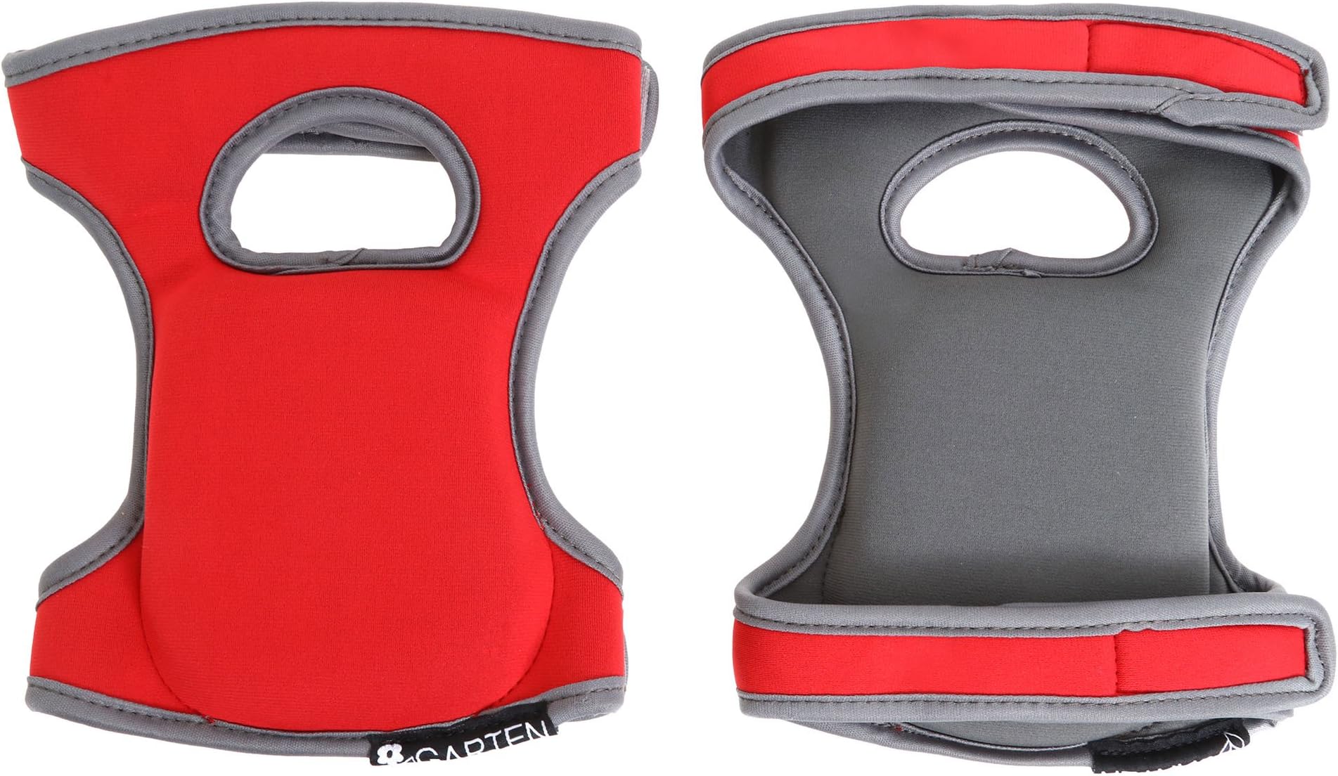 Comfortable Knee Pads for Scrubbing floors, Gardening, Yoga & Construction - Kneeling - Multi-use and Light Neoprene Fabric - Color Red - Adaptable Straps - Men and Women - Stylish and Unique design