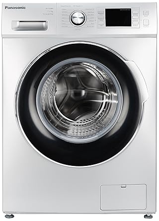 Panasonic 7 kg Fully-Automatic Front Loading Washing Machine (NA-127MB1L01, Silver)