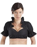 BEST-PRICE Midi Dirndl Amelie in schwarz von Almsach