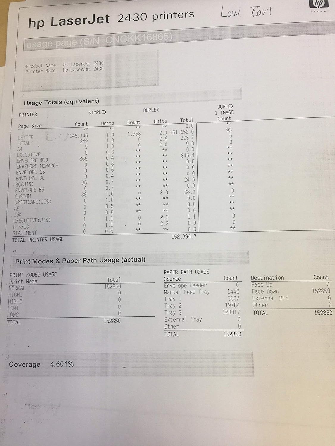 hp laserjet 2430 printer