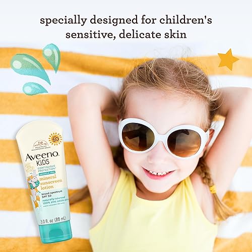 Broad Spectrum Aveeno Zinc Oxide Sunscreen IiMONO Aveeno Baby Kids