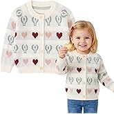 Simplee kids Baby Sweater Animal Leopard Heart Printed Baby Cardigan for Spring Autumn Fall