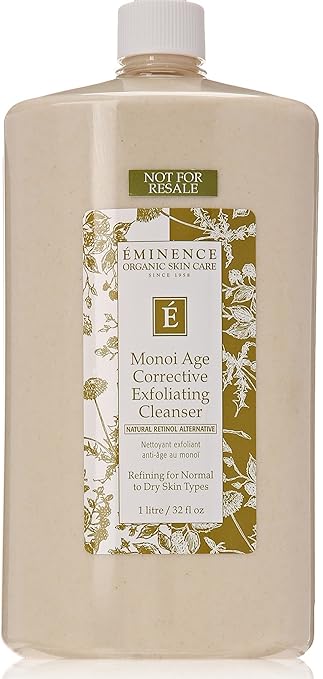 eminence monoi age corrective exfoliating cleanser