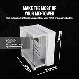 Corsair iCUE LINK 6500X RGB Mid-Tower ATX Case White with 3 RX120 Fans view 7
