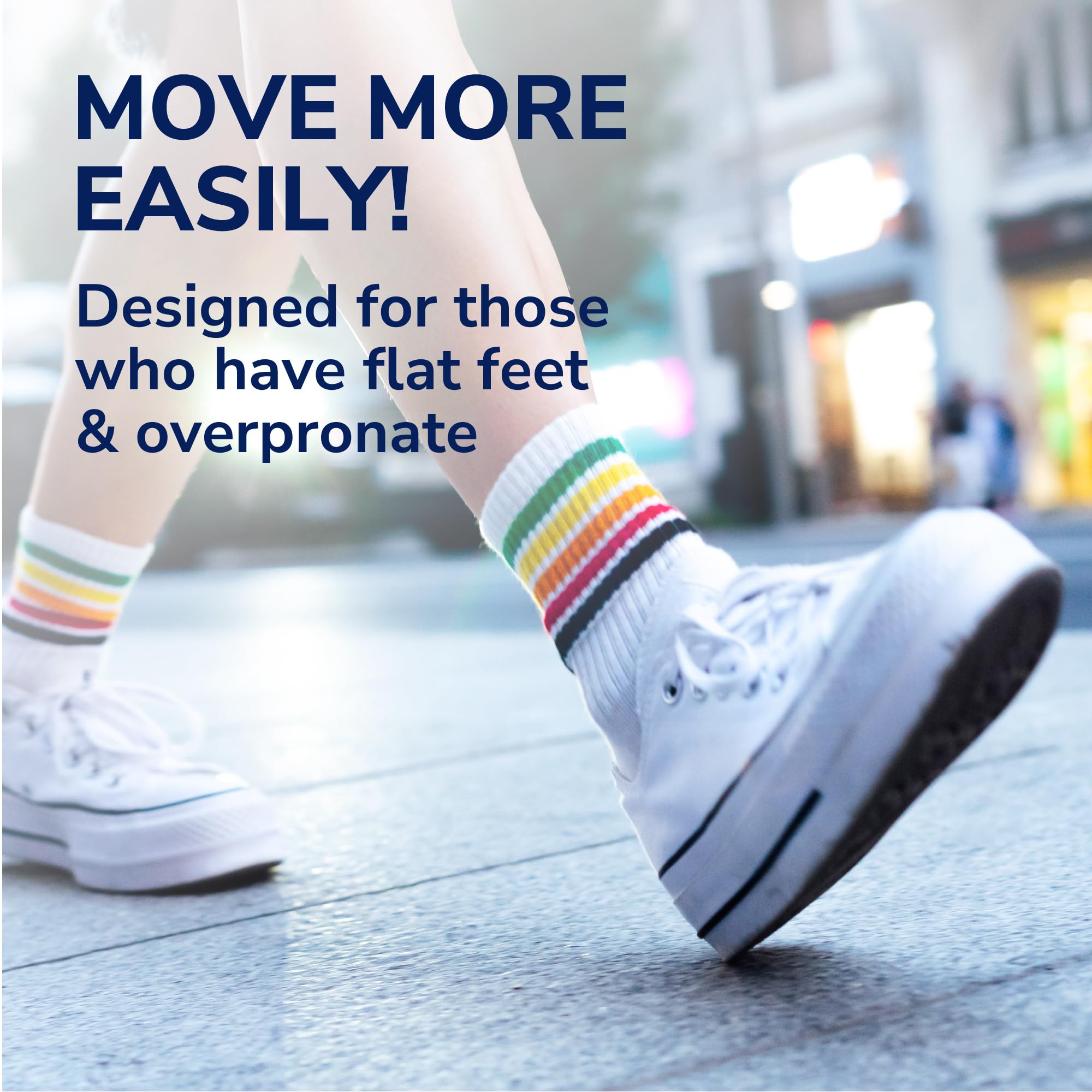 ﻿Dr. Scholl's Stability Support Insoles, Flat Feet & Overpronation Low Arch Support, Improves Balance & Stability, Motion Control, Trim Inserts to Fit Shoes, Women's Size 6-10
