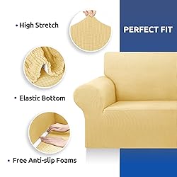 KEKUOU Stretch Oversized Sofa Slipcover 1 Piece