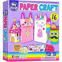 KRAFUN My First Craft Workshop Art and Craft Kit for Kids - 20
